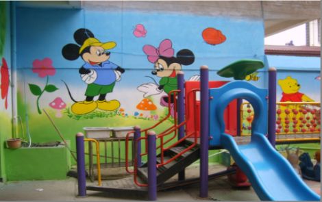 台州市幼儿园室外彩绘